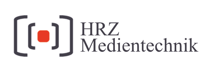 Logo des HRZ und der Medientechnik